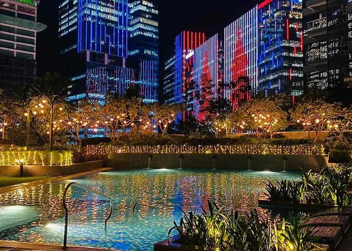 Apartment Uptown Parksuites Bgc Cosy Vibe Flat Near St Lukes, Uptown Mall, Mitsukoshi And Grand Hyatt Manila