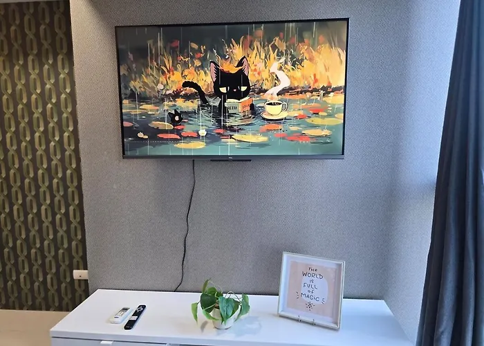 Uptown Parksuites Bgc Cosy Vibe Flat Near St Lukes, Uptown Mall, Mitsukoshi And Grand Hyatt Apartment