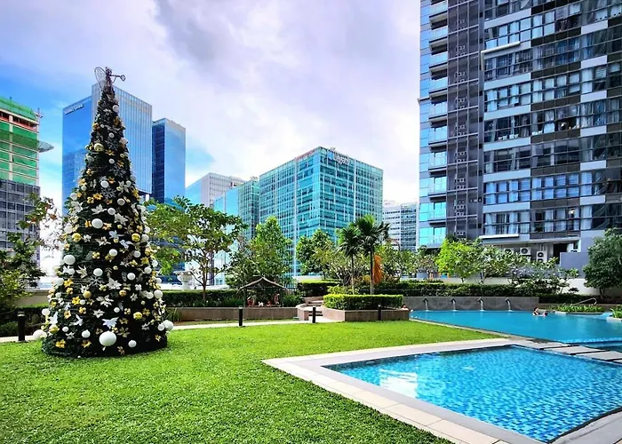 Apartment Uptown Parksuites Bgc Cosy Vibe Flat Near St Lukes, Uptown Mall, Mitsukoshi And Grand Hyatt *