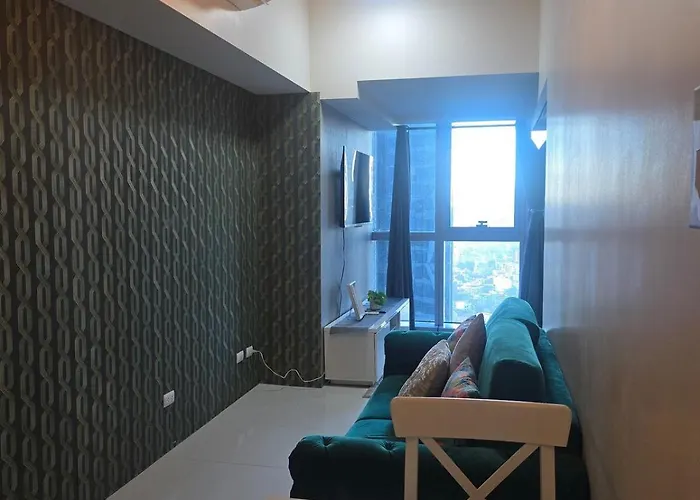 Apartment Uptown Parksuites Bgc Cosy Vibe Flat Near St Lukes, Uptown Mall, Mitsukoshi And Grand Hyatt *